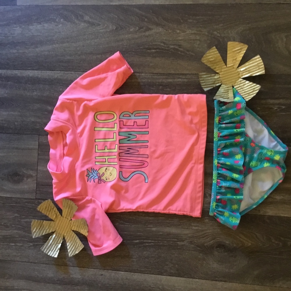 Hello Summer two Piece Bathing Suit